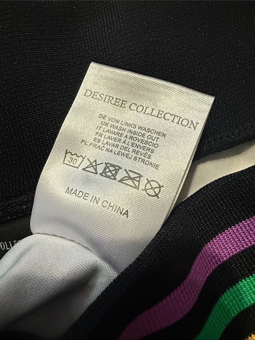 Desiree Collection NOLA fleur-de-lis print jogger pants size XL - Picture 14 of 14